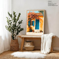 Sunlit Mediterranean Street
