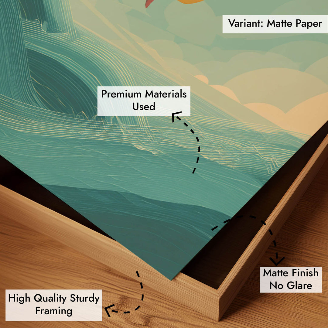 Mighty Hanuman Painting – Ocean Crossing Wall Art