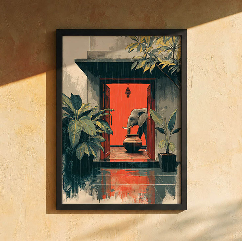 elephant-at-the-red-door