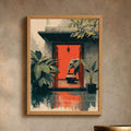 Elephant at the Red Door