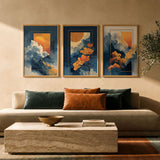 On wall