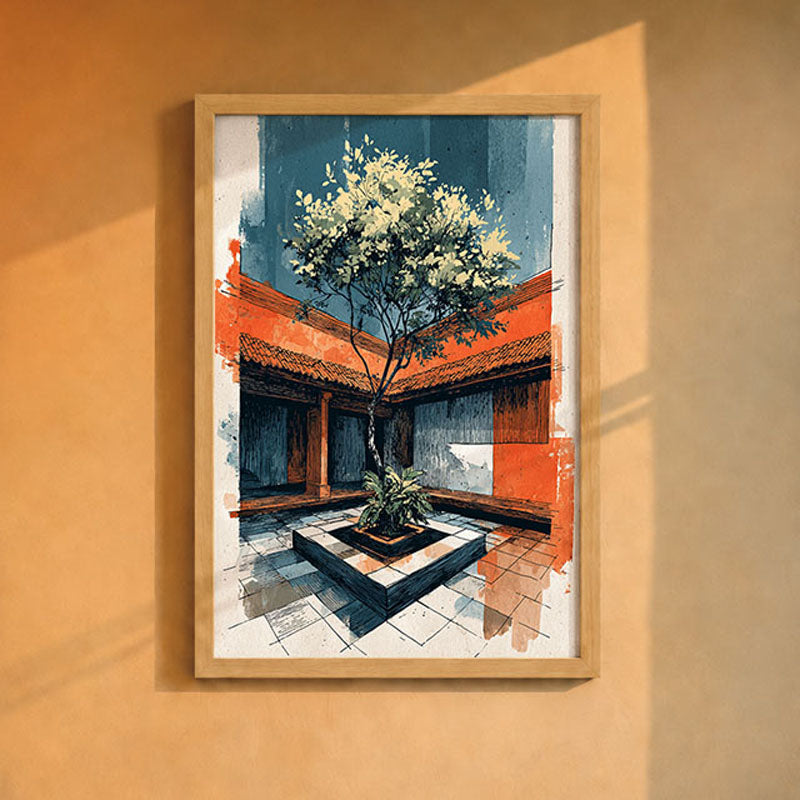 Saawan in the Courtyard