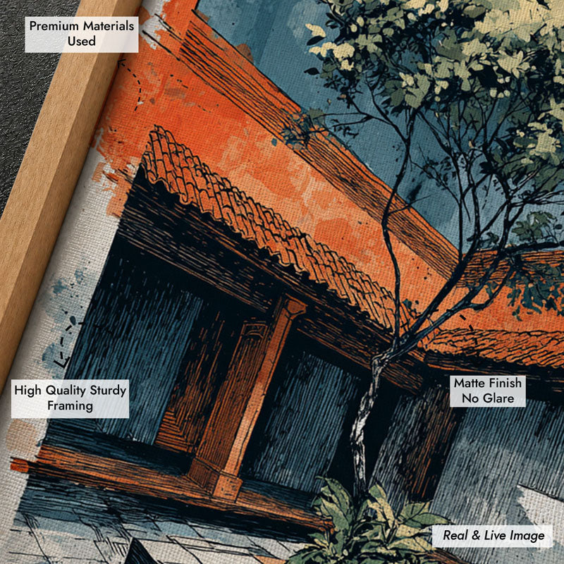 Saawan in the Courtyard