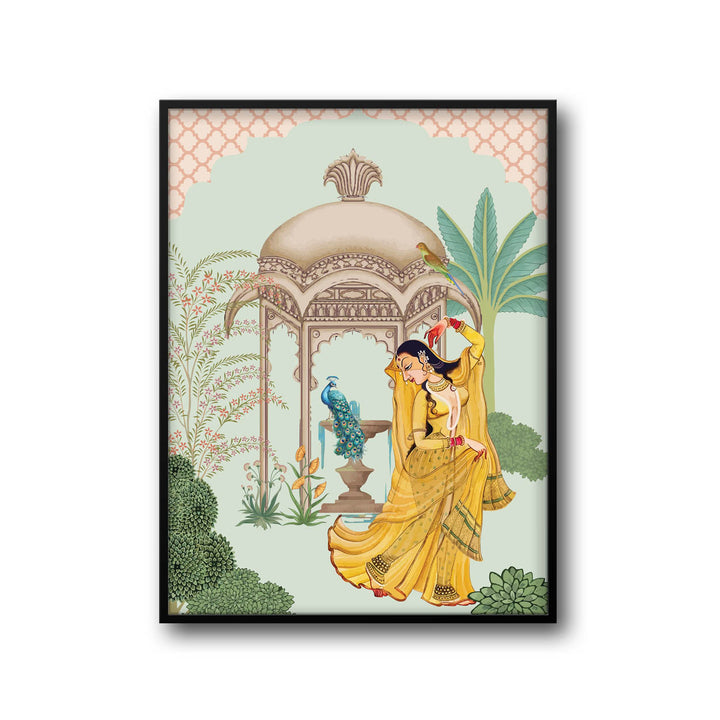 dancing-woman-mughal-art