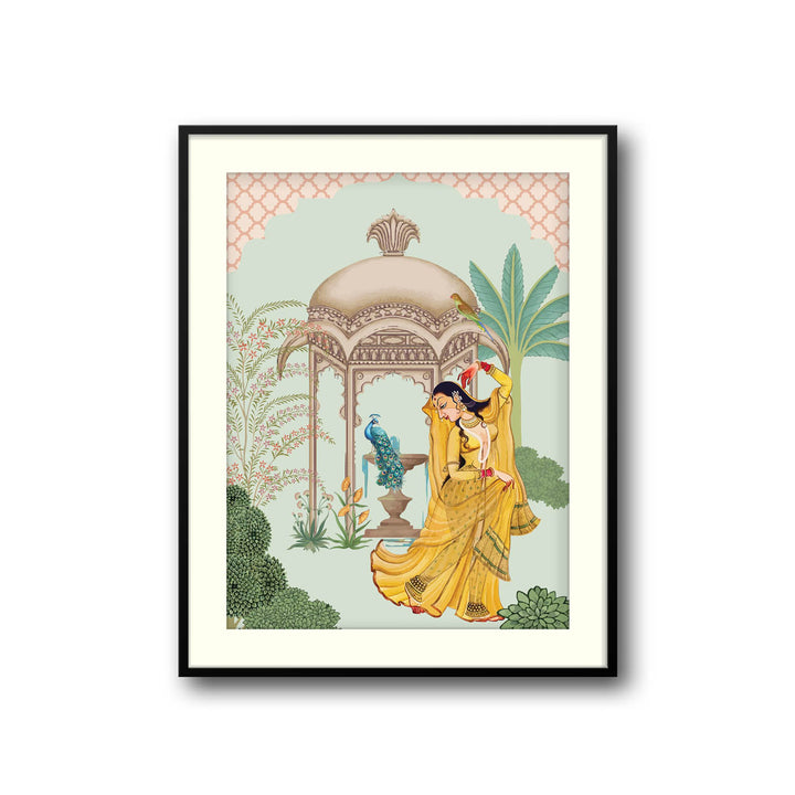 dancing-woman-mughal-art