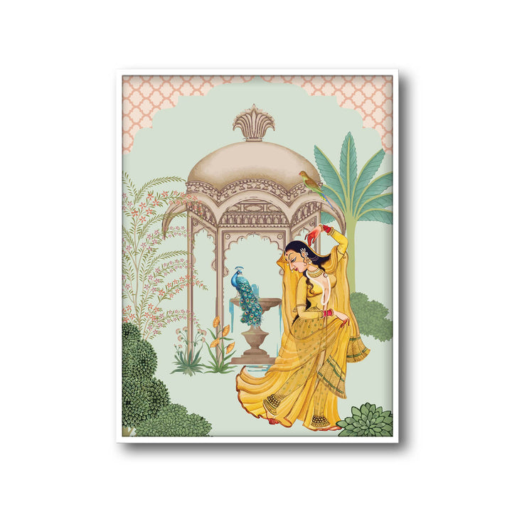 dancing-woman-mughal-art
