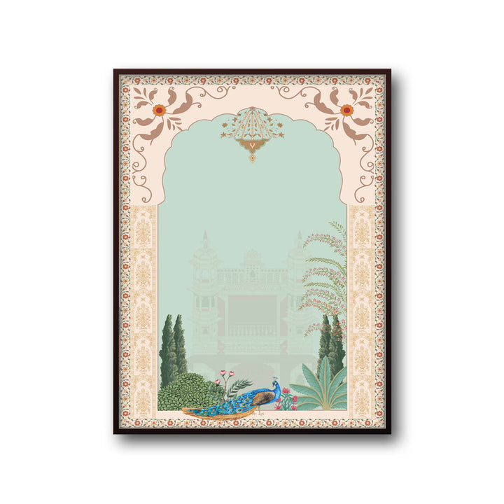 peacock-in-mughal-garden-mughal-art