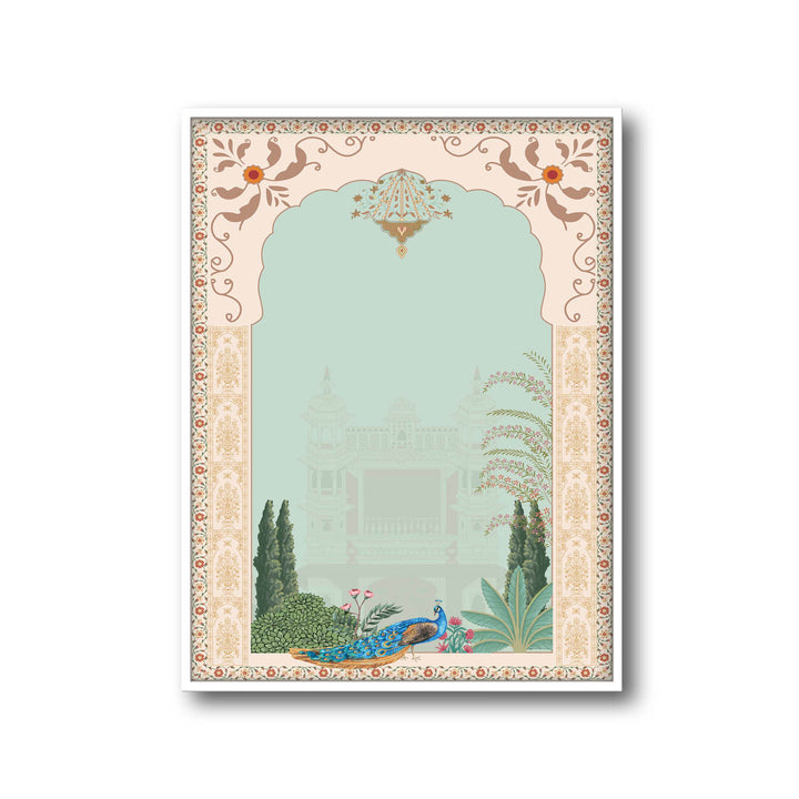 peacock-in-mughal-garden-mughal-art