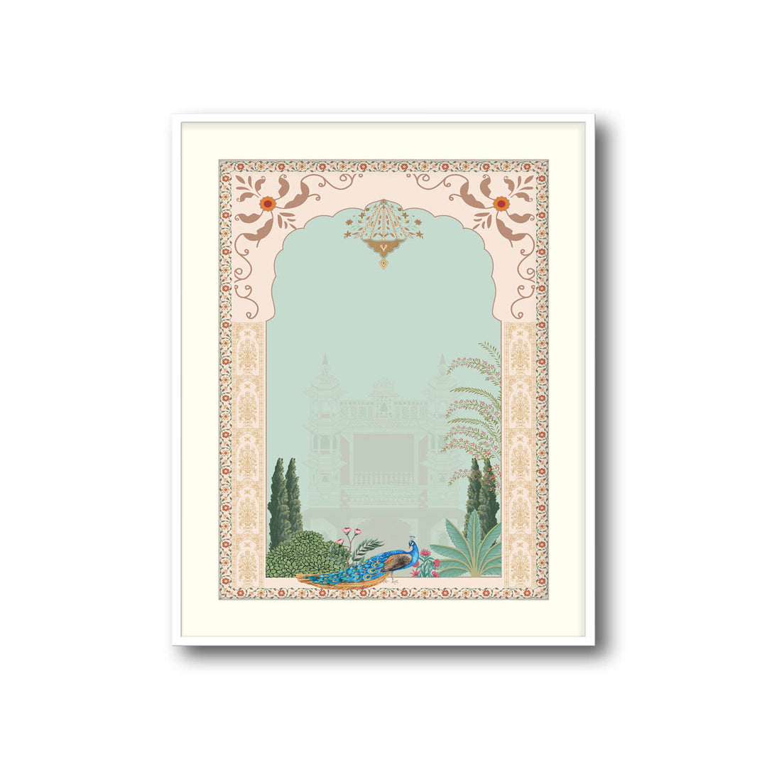 peacock-in-mughal-garden-mughal-art