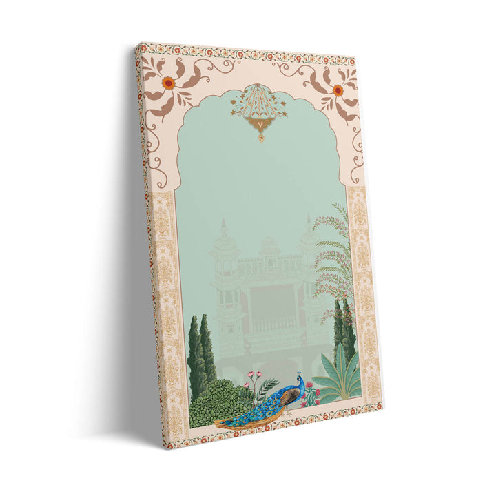 peacock-in-mughal-garden-mughal-art