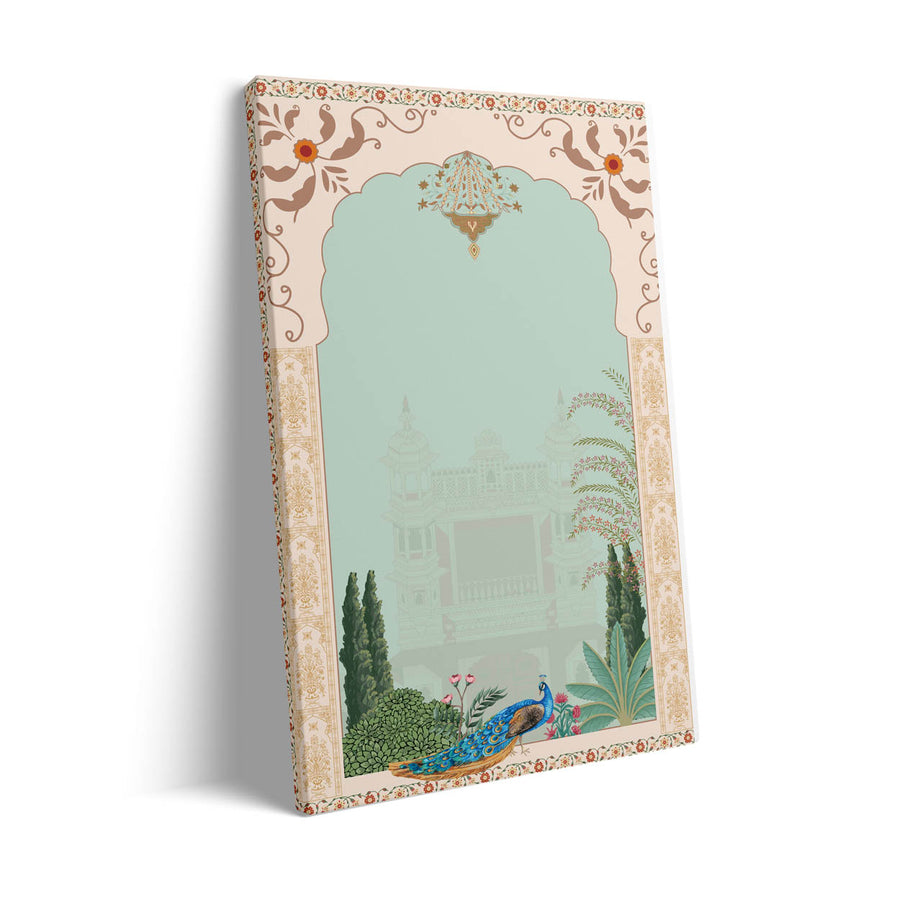 peacock-in-mughal-garden-mughal-art