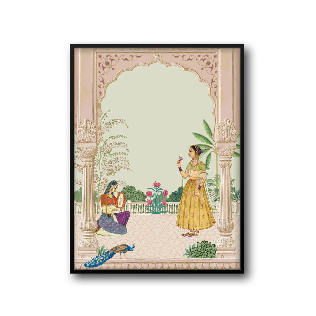 queen-mughal-art