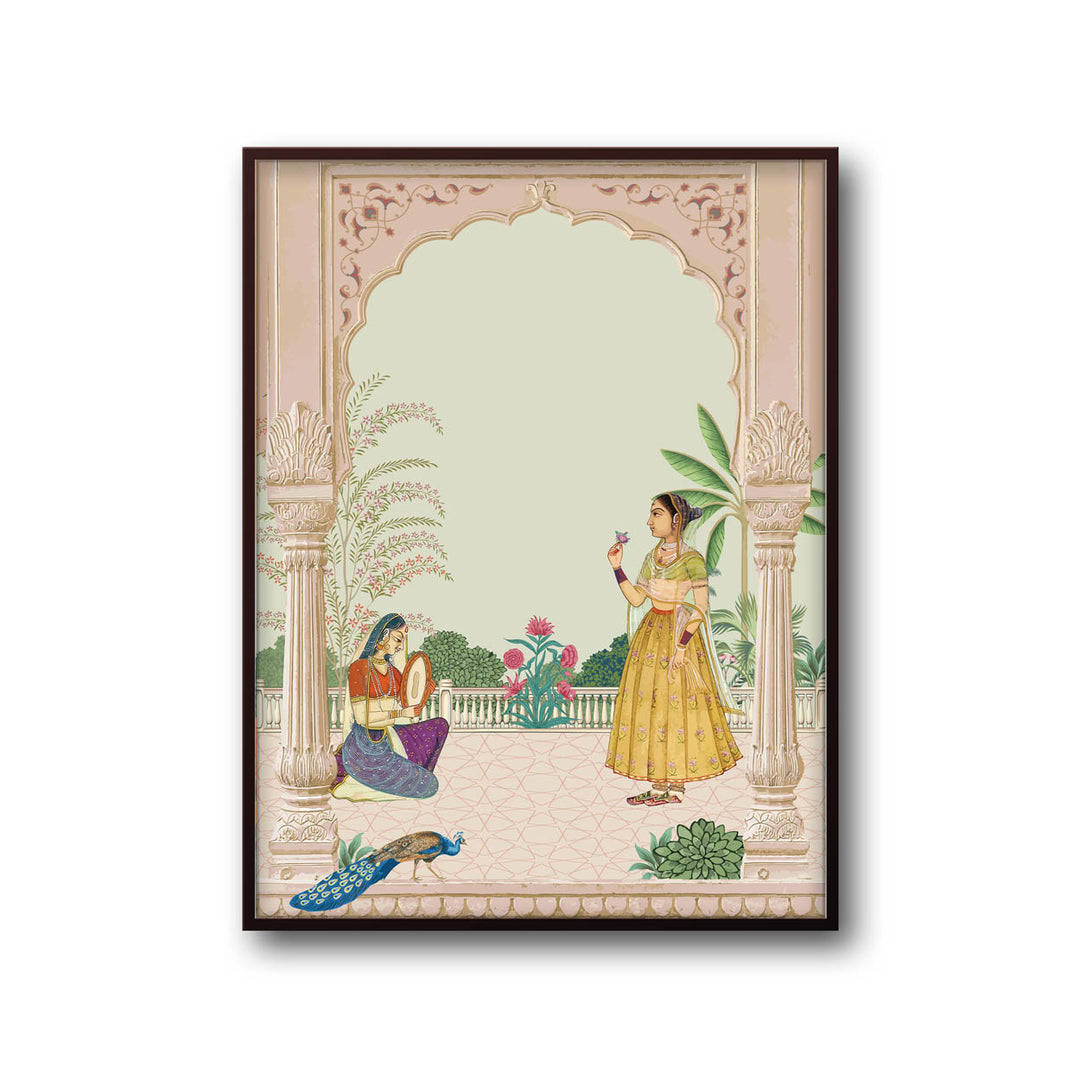 queen-mughal-art