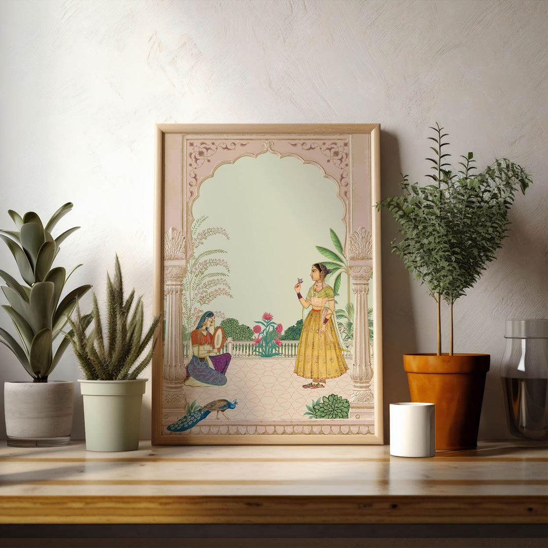 queen-mughal-art