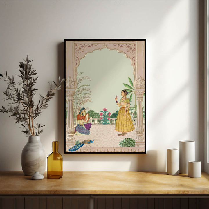 queen-mughal-art