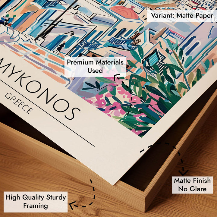 Mykonos | Greece - Cities Paintings