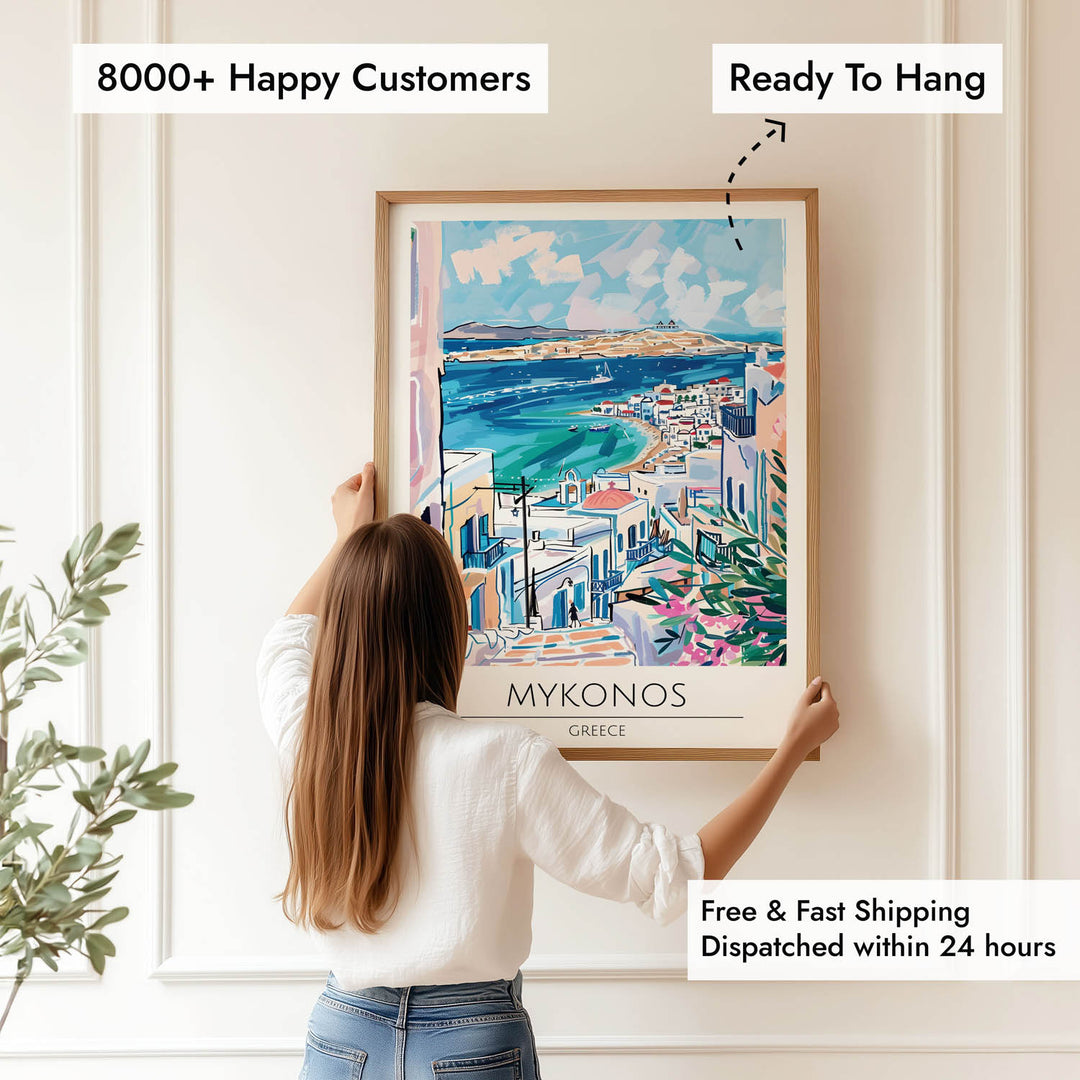 Mykonos | Greece - Cities Paintings