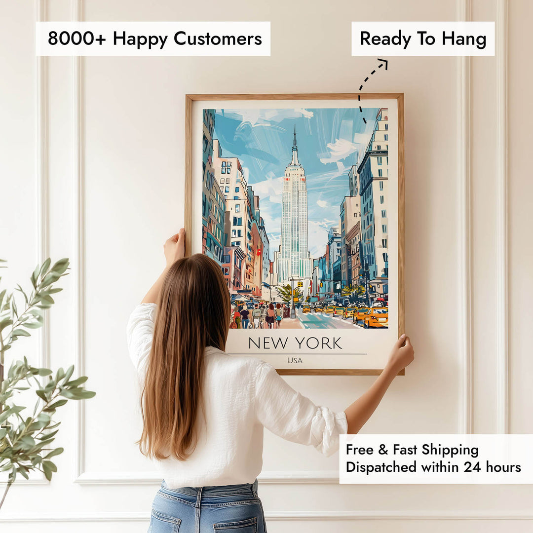 New York - Cities Paintings