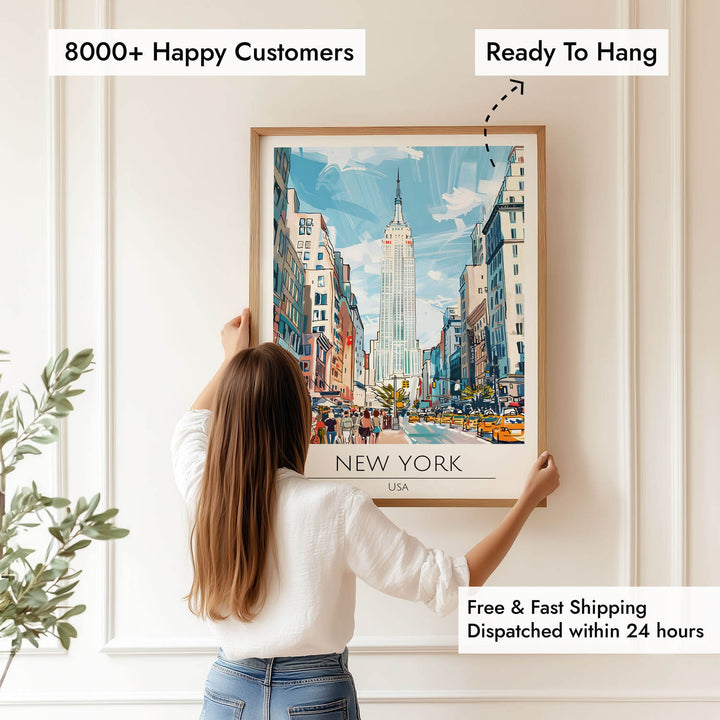 New York - Cities Paintings