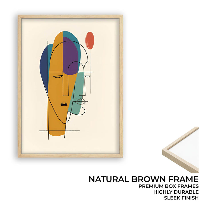 Overlapping Minds Abstract Art