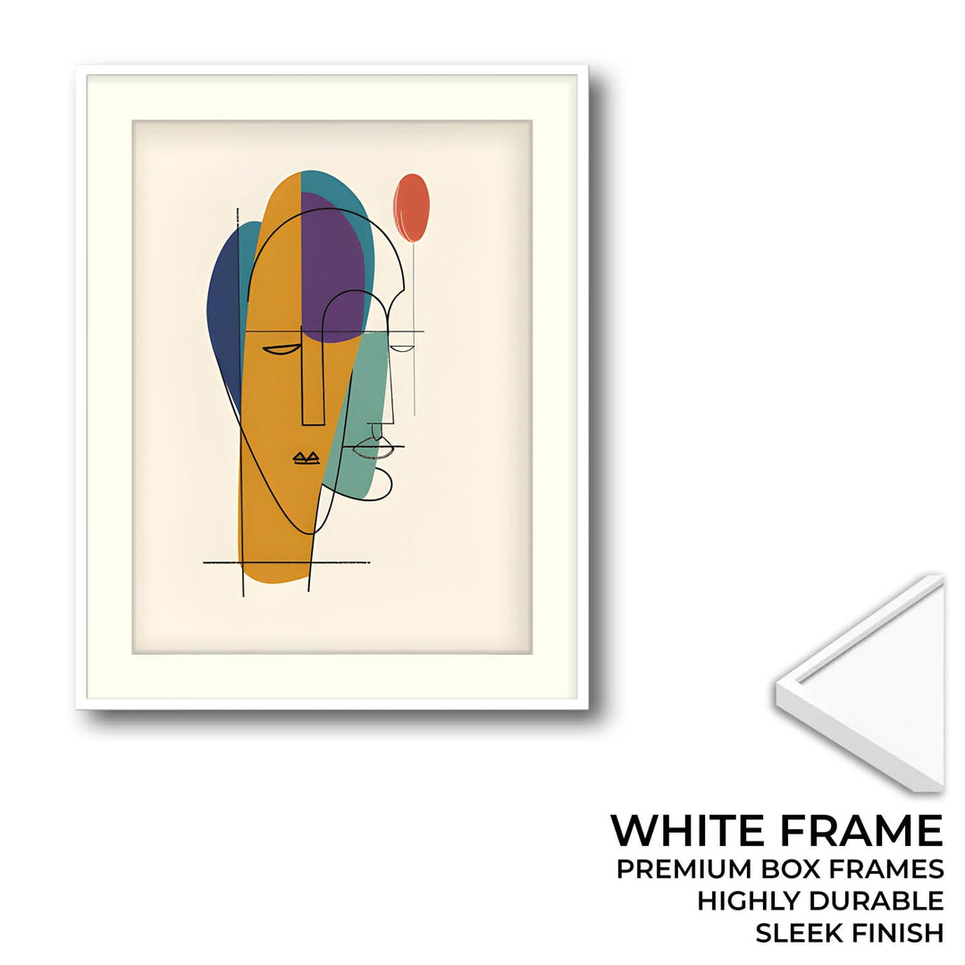 Overlapping Minds Abstract Art