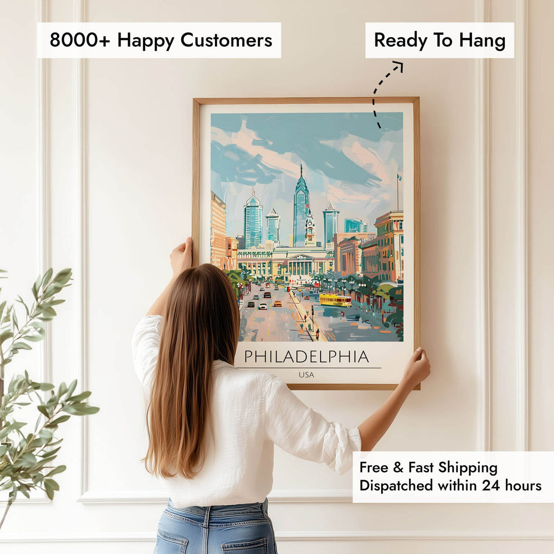 Philadelphia - Cities Paintings
