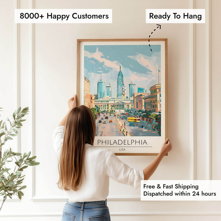 Philadelphia - Cities Paintings