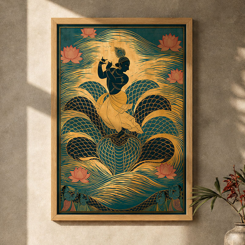 Krishna and the Serpent