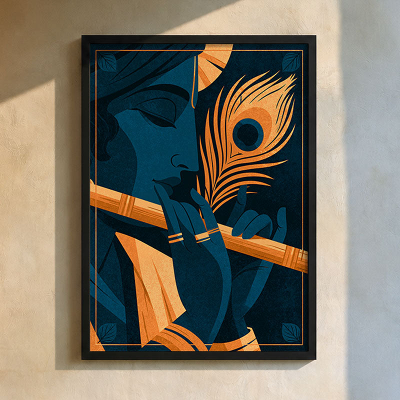 Murli Mohan Pichwai wall art print
