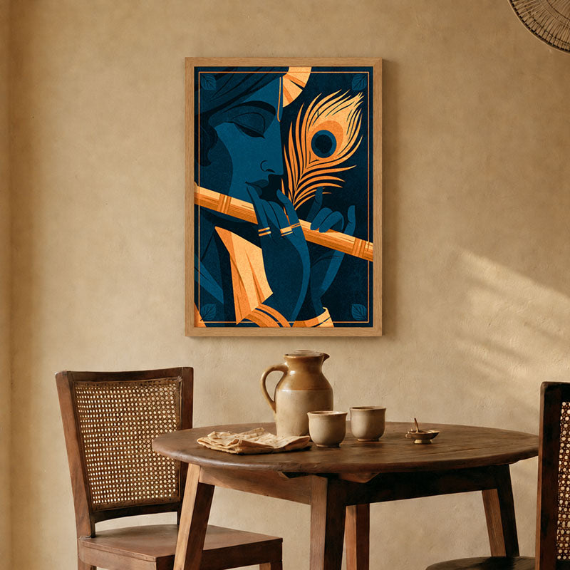 Murli Mohan Pichwai wall art print