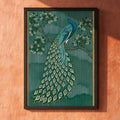 Peacock on a Flowering Branch