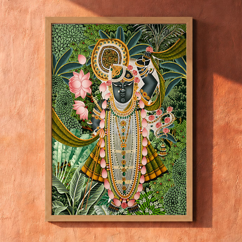 Shrinathji in the Garden