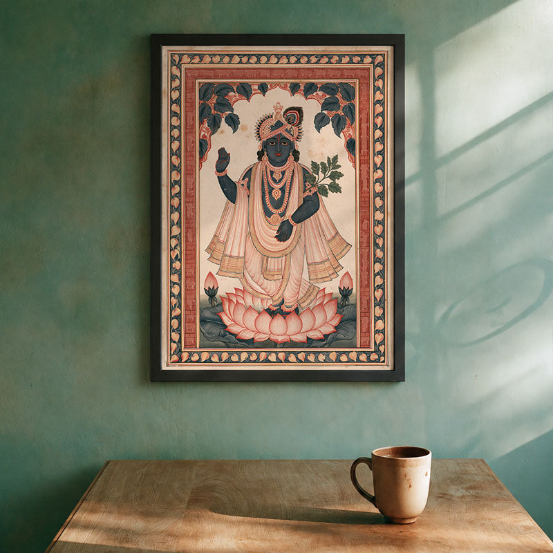 Shrinathji on a Lotus