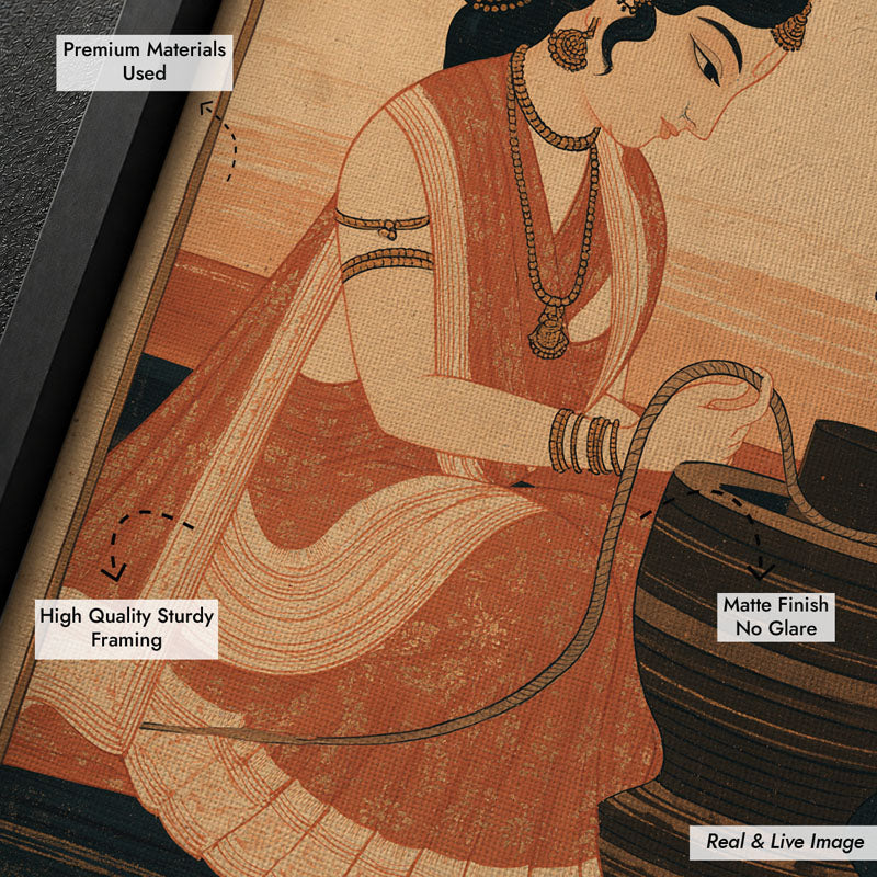 Yashoda and Kanha