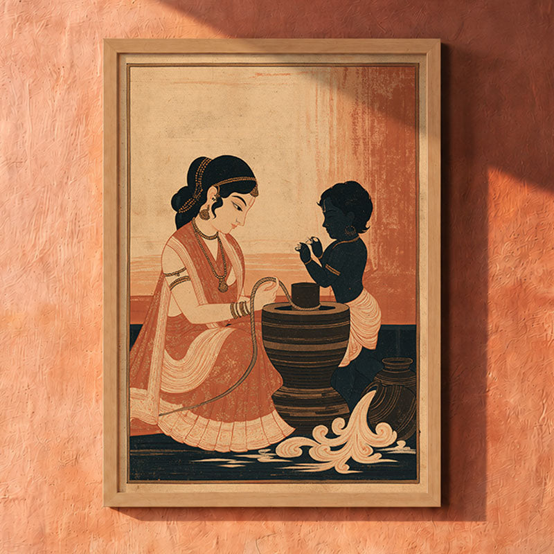 Yashoda and Kanha
