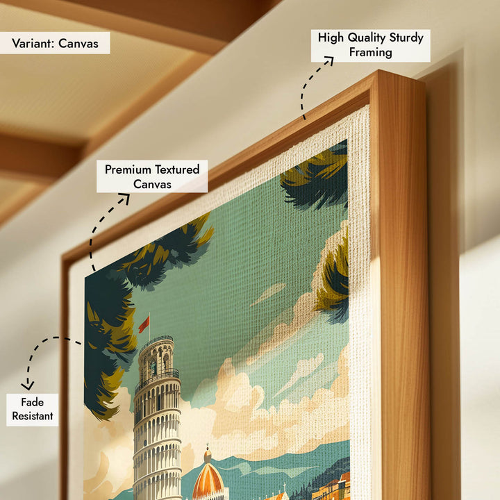 Leaning Tower of Pisa - Cities Paintings