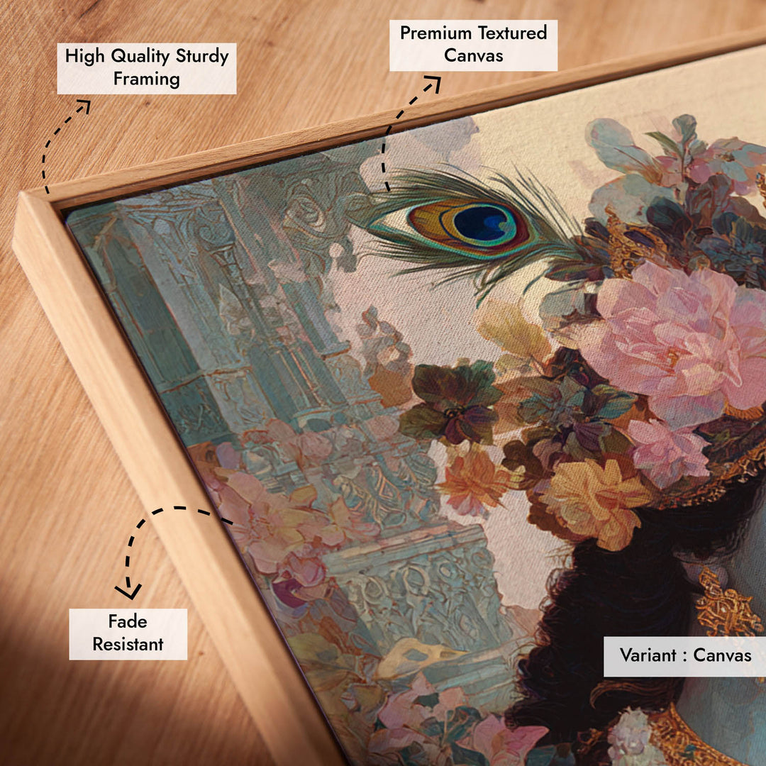 Radha Krishna Painting – Vastu Wall Art for Home