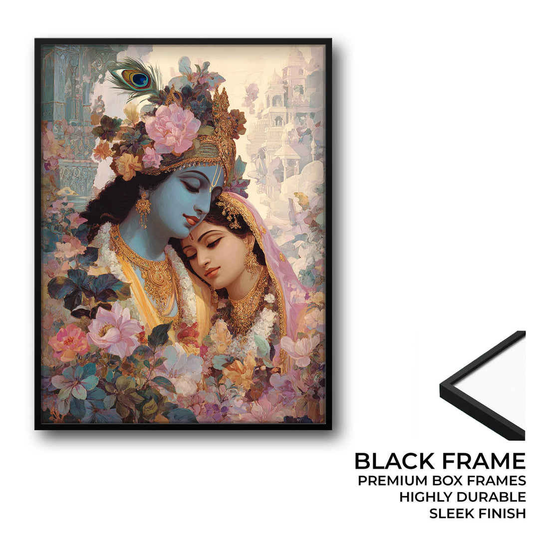 Radha Krishna Painting – Vastu Wall Art for Home