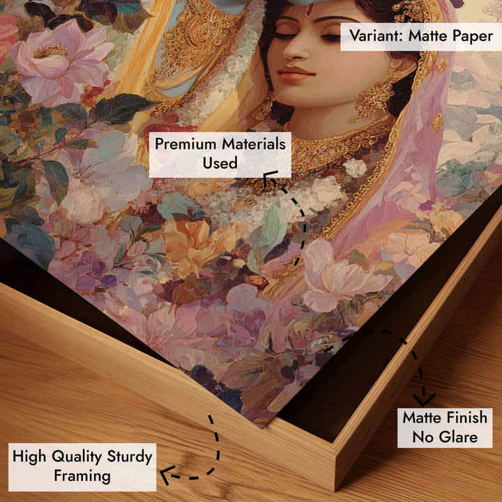 Radha Krishna Painting – Vastu Wall Art for Home