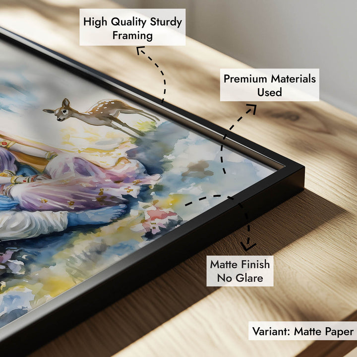 Ram Sita in Forest - Vastu Painting