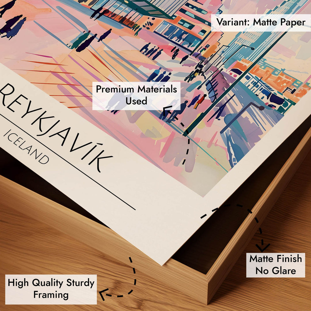 Reykavik - Cities Paintings