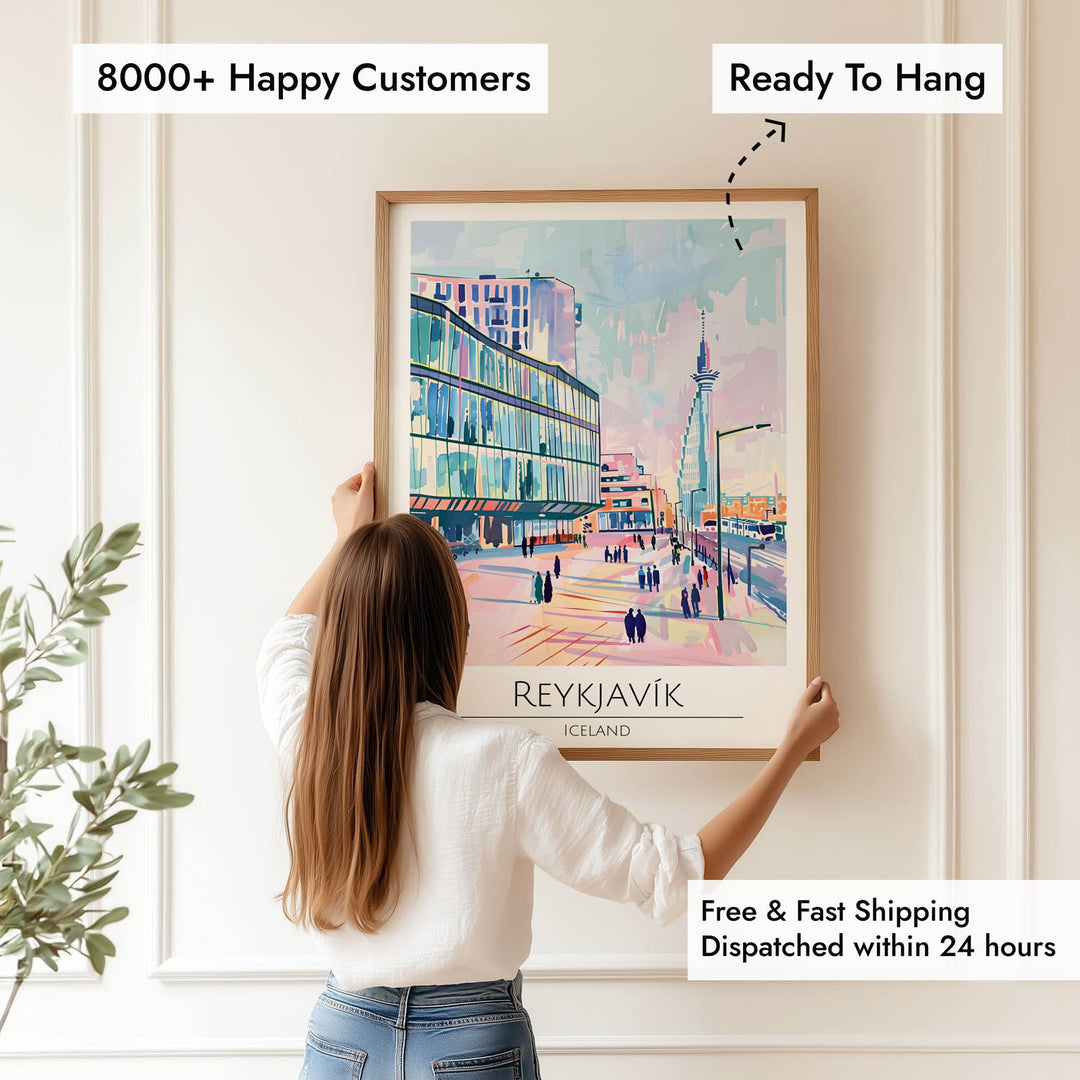 Reykavik - Cities Paintings