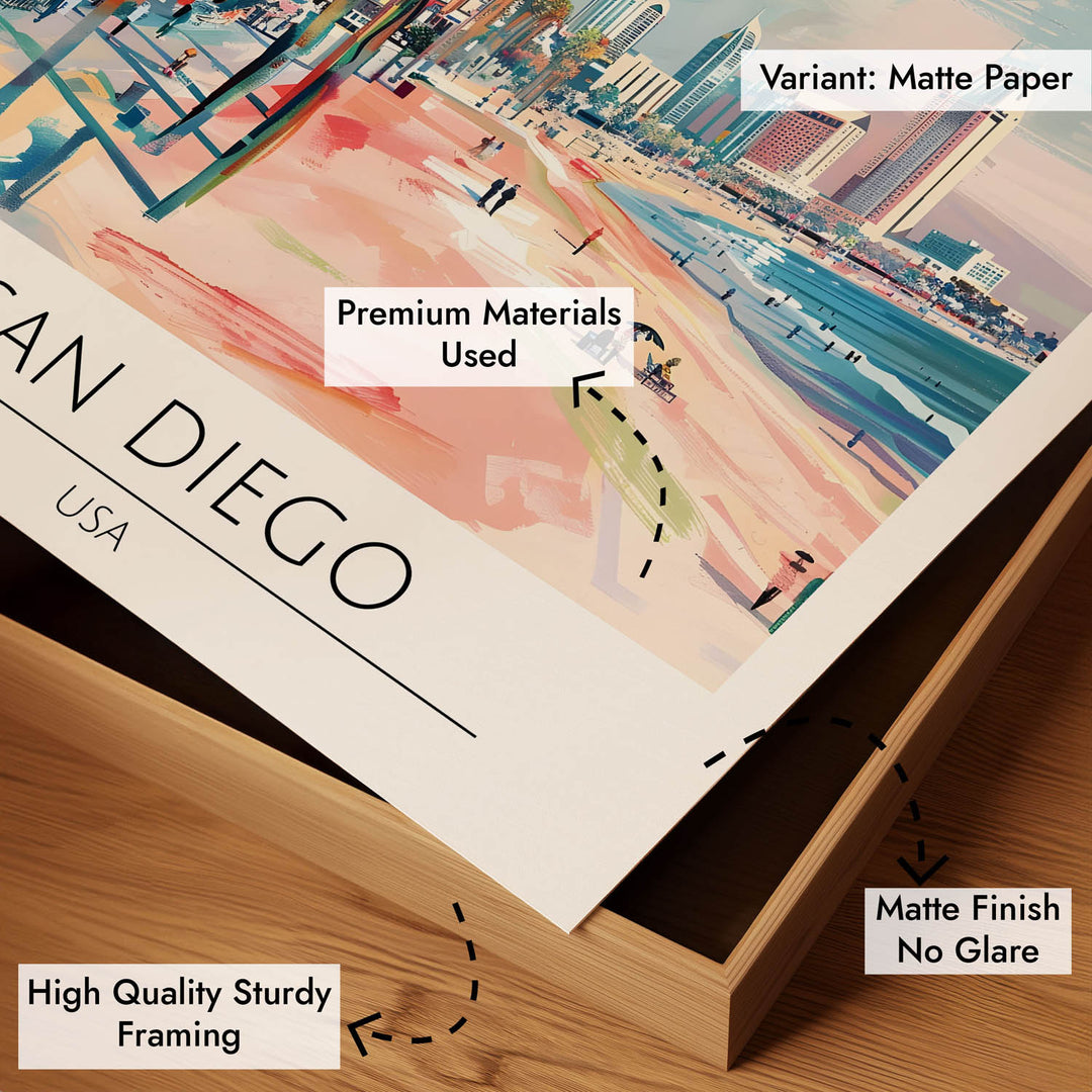 San Diego - Cities Paintings