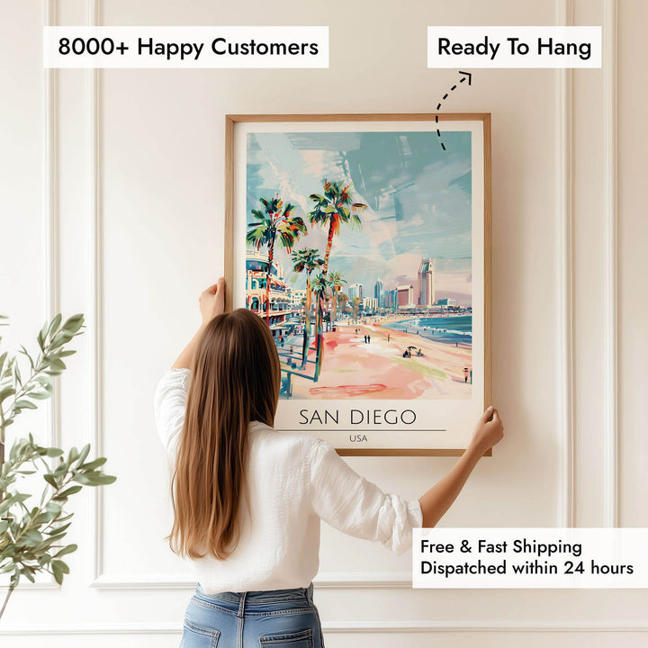 San Diego - Cities Paintings