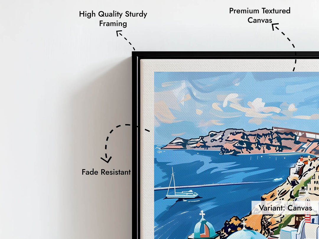 Santorini | Greece - Cities Paintings