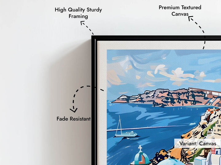 Santorini | Greece - Cities Paintings