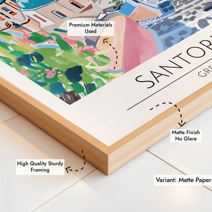 Santorini | Greece - Cities Paintings