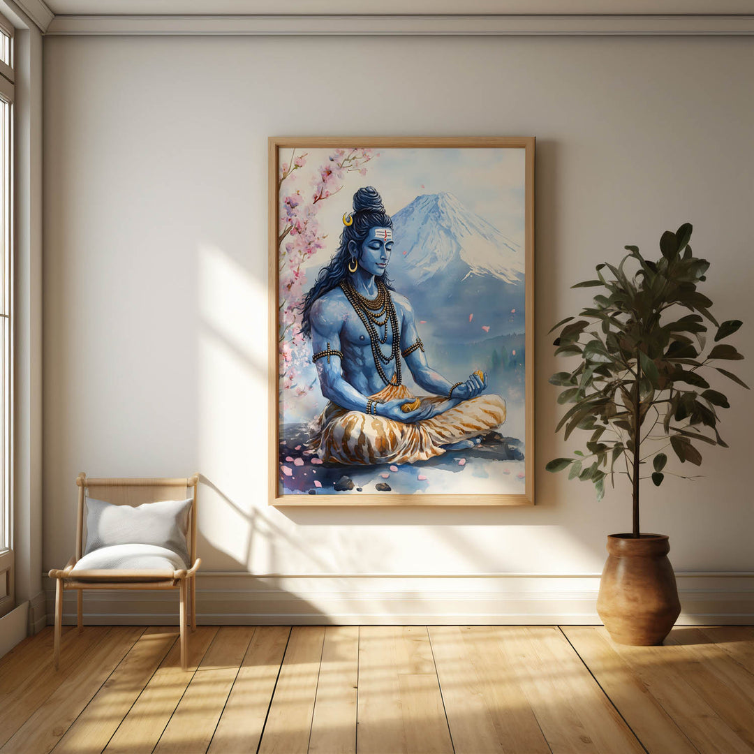 shiv-ji-in-himalaya-vastu-painting