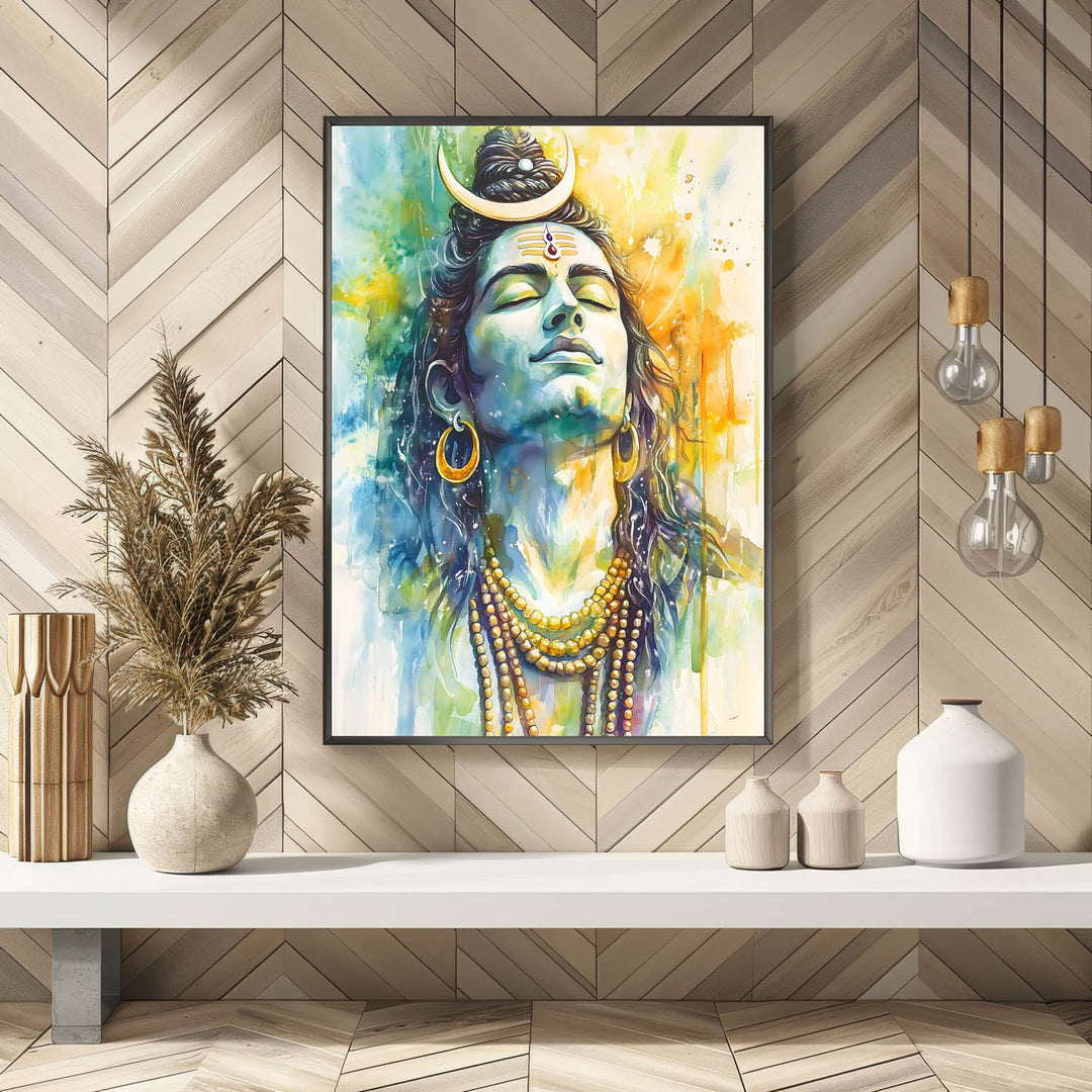 shiv-meditating-vastu-painting