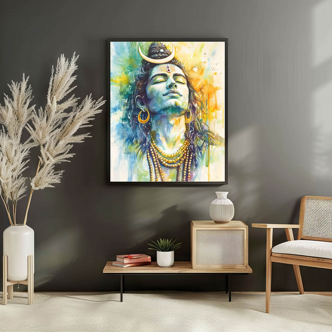 shiv-meditating-vastu-painting